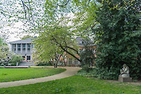 Der Park des Künstlervereins Malkasten in Düsseldorf