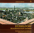 "Düsseldorf. Die schönste Stadt am Rhein". Handkolorierte Diapositive der Lichtbildanstalt Carl Simon & Co. aus der Zeit um 1930