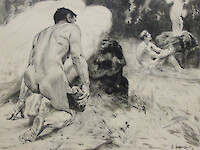 ARTHUR KAMPF. Kain und Abel, 1889